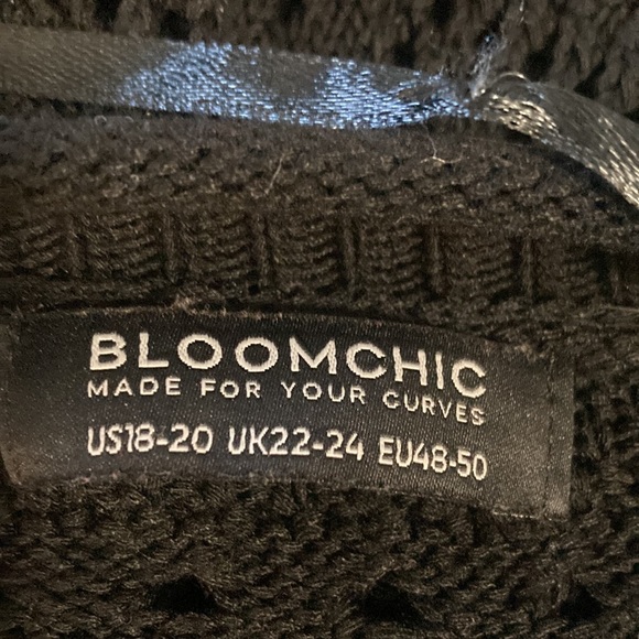 Bloom chic black knit sweater - Picture 4 of 5